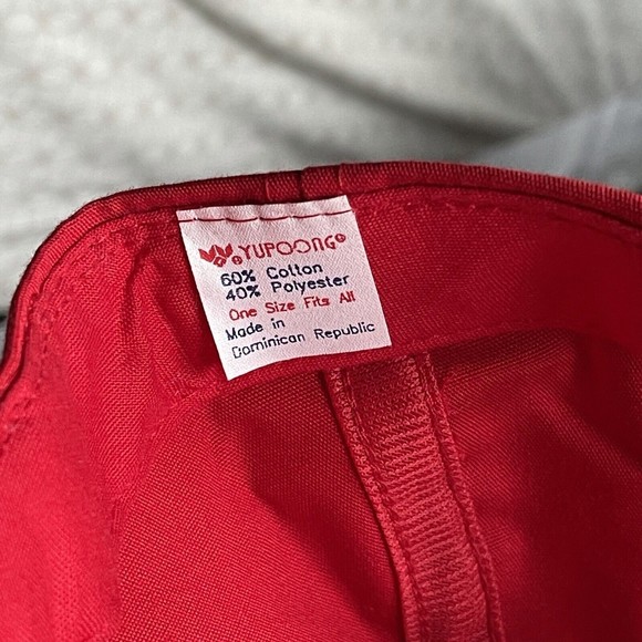 Vintage US Oil Gas Trucker Rope Hat Snapback Cap Embroidered USA Yupoong Rare - Picture 8 of 8